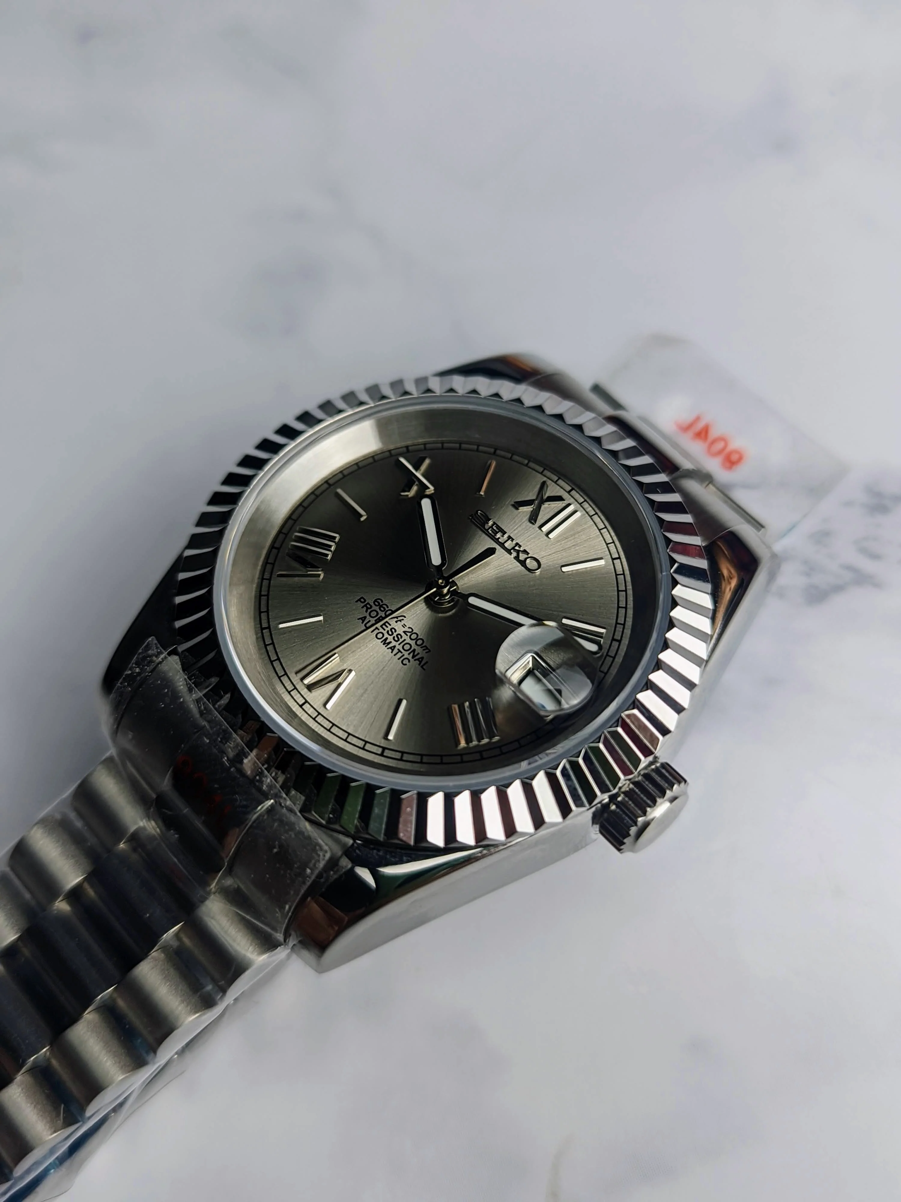 Champagne Roman Numeral Datejust NH35 Build - Image 3
