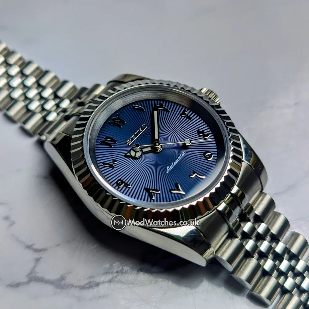 Ocean Blue Arabic Dial NH35 Build - Image 2